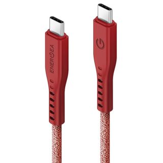 Energea Flow USB-C - USB-C kábel 240W 5A PD 1,5m - piros