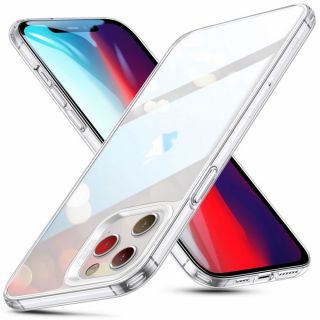 Az ESR Ice Shield iPhone 12 / 12 Pro szilikon tok kristálytiszta, átlátszó kiegészítő.