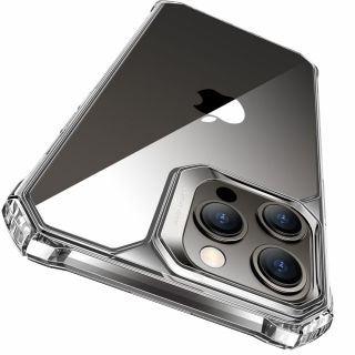 ESR Air Armor iPhone 15 Pro ütésálló hátlap tok - átlátszó