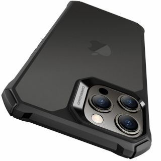 ESR Air Armor iPhone 15 Pro Max ütésálló hátlap tok - áttetsző fekete