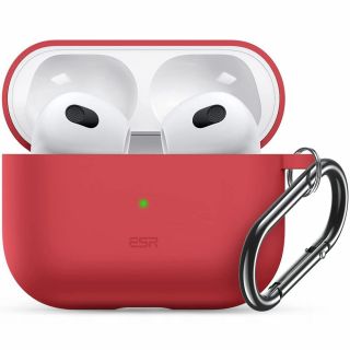 ESR Bounce Apple AirPods 3 szilikon tok - piros