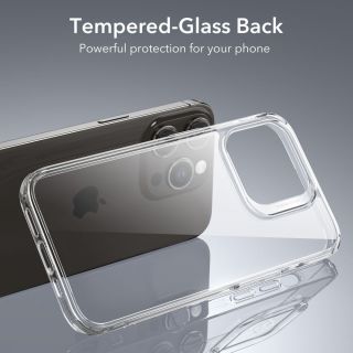 ESR Ice Shield iPhone 15 Pro kemény hátlap tok - átlátszó
