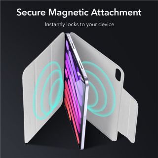 ESR Rebound Magnetic iPad mini 6 8,3" (2021) kinyitható tok - ezüst