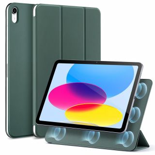ESR Rebound Magnetic iPad 10,9" (2022) kinyitható kemény tok - zöld