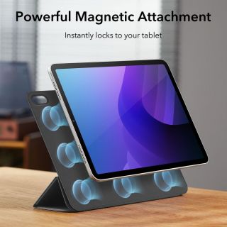 ESR Rebound Magnetic iPad 10,9" (2022) kinyitható kemény tok - zöld