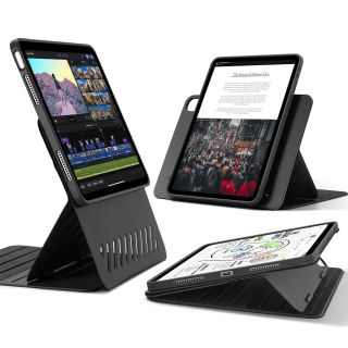 ESR Shift Magnetic iPad Air 13” (2024) ütésálló kinyitható tok - fekete
