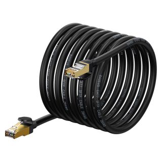 Baseus Speed Seven Ethernet - Ethernet RJ45 kábel 10Gbps 10m - fekete