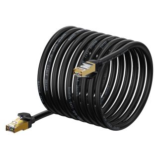 Baseus Speed Seven Ethernet - Ethernet RJ45 kábel 10Gbps 15m - fekete