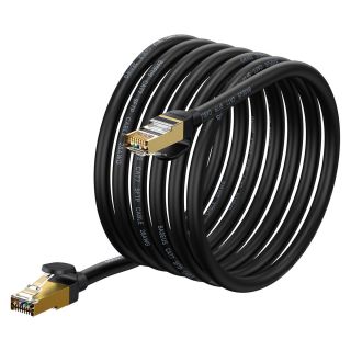 Baseus Speed Seven Ethernet - Ethernet RJ45 kábel 10Gbps 5m - fekete