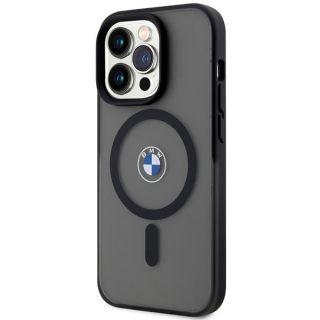 Bmw BMHMP14LDSLK MagSafe iPhone 14 Pro kemény hátlap tok - fekete