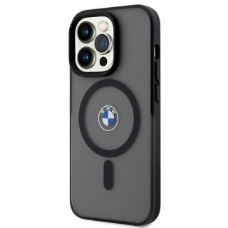 Bmw BMHMP14XDSLK MagSafe iPhone 14 Pro Max kemény hátlap tok - fekete