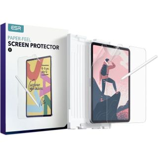 ESR Paper Feel iPad Air 10,9" 5 / 4 (2022/2020) / Pro 11" (2022/2021/2020/2018) papírhatású matt fólia - 2db