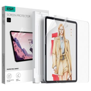 ESR PaperFeel iPad Air 13” (2024) papír hatású matt kijelzővédő fólia - 2db