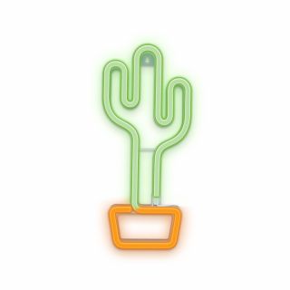 Forever Light Neon LED dekorációs világítás - kaktusz