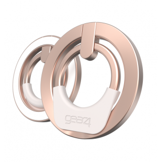 Gear4 Snap Ring MagSafe mágneses telefontartó gyűrű - rózsaszín