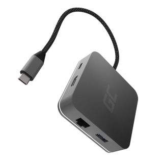 Green Cell 6in1 USB-C Hub adapter