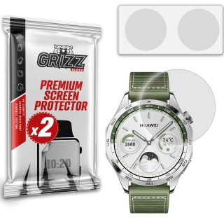 GrizzGlass PaperScreen Huawei Watch GT 4 46mm kijelzővédő fólia - matt (2db)