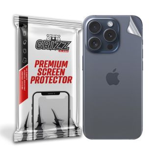 GrizzGlass SatinSkin iPhone 15 Pro Max hátlapvédő fólia - matt