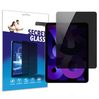 GrizzGlass SecretGlass Apple iPad Air 10,5” (2019) betekintésgátló kijelzővédő üvegfólia