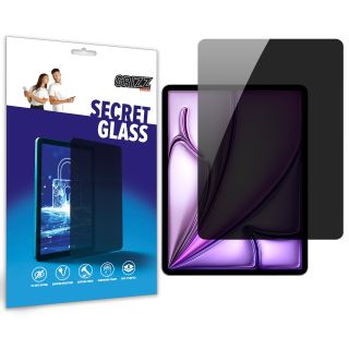GrizzGlass SecretGlass Apple iPad Air 13 (2024) betekintésgátló kijelzővédő üvegfólia