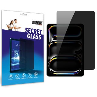GrizzGlass SecretGlass Apple iPad Pro 11" (2024) betekintésgátló kijelzővédő üvegfólia