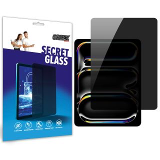 GrizzGlass SecretGlass Apple iPad Pro 13" (2024) betekintésgátló kijelzővédő üvegfólia