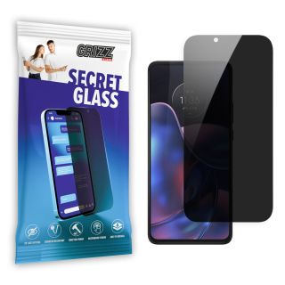 GrizzGlass SecretGlass Motorola Edge (2022) betekintésgátló kijelzővédő üvegfólia