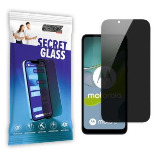 GrizzGlass SecretGlass Motorola Moto E13 betekintésgátló kijelzővédő üvegfólia