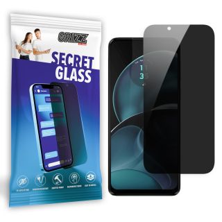 GrizzGlass SecretGlass Motorola Moto G14 betekintésgátló kijelzővédő üvegfólia