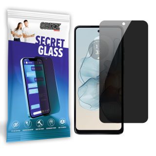 GrizzGlass SecretGlass Motorola Moto G24 Power betekintésgátló kijelzővédő üvegfólia