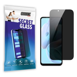 GrizzGlass SecretGlass Motorola Moto G41 betekintésgátló kijelzővédő üvegfólia