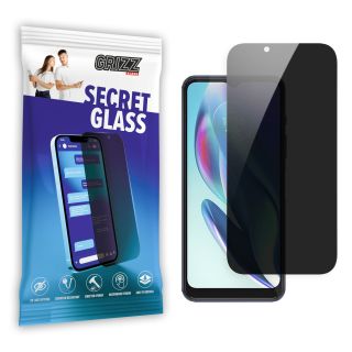 GrizzGlass SecretGlass Motorola Moto G82 betekintésgátló kijelzővédő üvegfólia