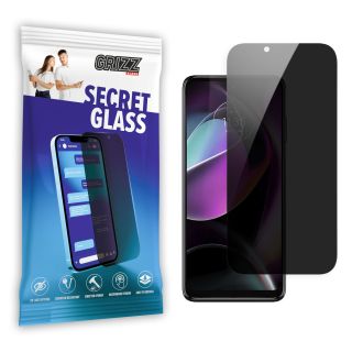 GrizzGlass SecretGlass Motorola Moto G (2022) betekintésgátló kijelzővédő üvegfólia