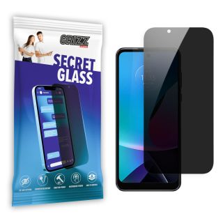 GrizzGlass SecretGlass Motorola Moto G 5G betekintésgátló kijelzővédő üvegfólia