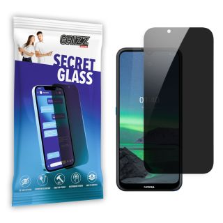 GrizzGlass SecretGlass Nokia 1.4 betekintésgátló kijelzővédő üvegfólia