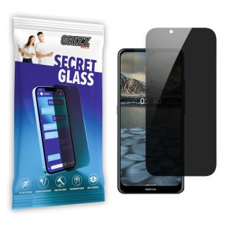 GrizzGlass SecretGlass Nokia 2.3 betekintésgátló kijelzővédő üvegfólia