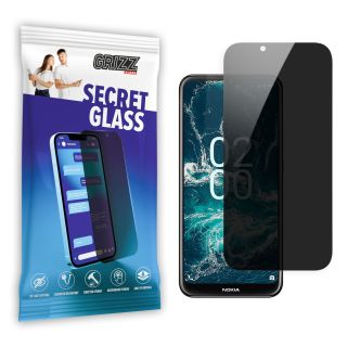 GrizzGlass SecretGlass Nokia C200 betekintésgátló kijelzővédő üvegfólia