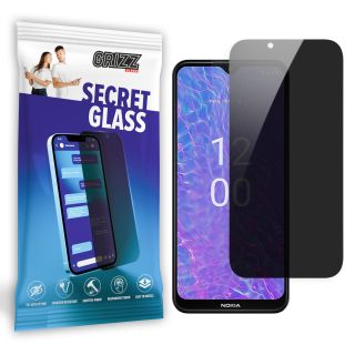 GrizzGlass SecretGlass Nokia C210 betekintésgátló kijelzővédő üvegfólia