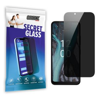 GrizzGlass SecretGlass Nokia C22 betekintésgátló kijelzővédő üvegfólia