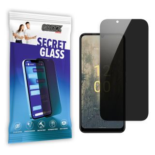 GrizzGlass SecretGlass Nokia C31 betekintésgátló kijelzővédő üvegfólia