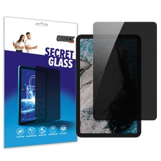 GrizzGlass SecretGlass Nokia T20 betekintésgátló kijelzővédő üvegfólia