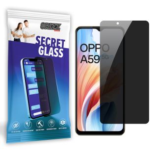 GrizzGlass SecretGlass Oppo A59 betekintésgátló kijelzővédő üvegfólia