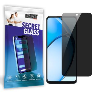 GrizzGlass SecretGlass Oppo A60 betekintésgátló kijelzővédő üvegfólia