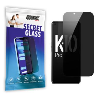 GrizzGlass SecretGlass Oppo K10 Pro betekintésgátló kijelzővédő üvegfólia