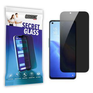 GrizzGlass SecretGlass Oppo Reno 5 K 5G betekintésgátló kijelzővédő üvegfólia