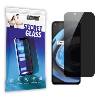 GrizzGlass SecretGlass Realme Q3 5G betekintésgátló kijelzővédő üvegfólia