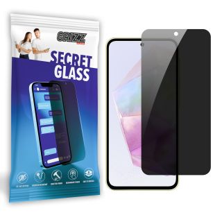 GrizzGlass SecretGlass Samsung Galaxy A35 betekintésgátló kijelzővédő üvegfólia