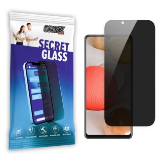 GrizzGlass SecretGlass Samsung Galaxy A40 betekintésgátló kijelzővédő üvegfólia