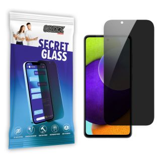 GrizzGlass SecretGlass Samsung Galaxy A52 betekintésgátló kijelzővédő üvegfólia