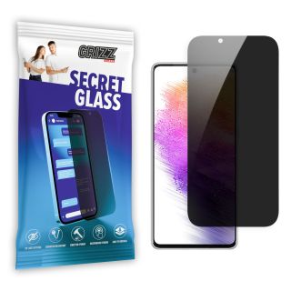 GrizzGlass SecretGlass Samsung Galaxy A73 betekintésgátló kijelzővédő üvegfólia